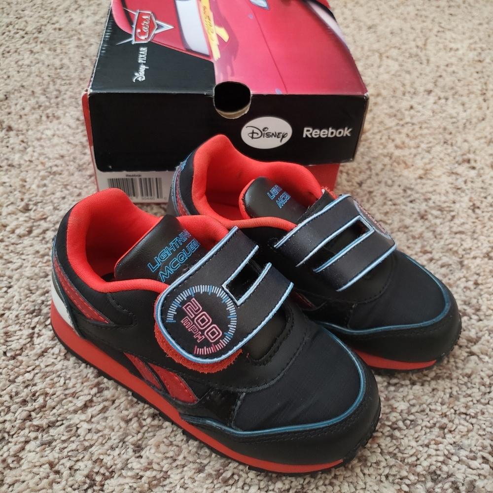 Reebok Lightning McQueen shoes size 7.5